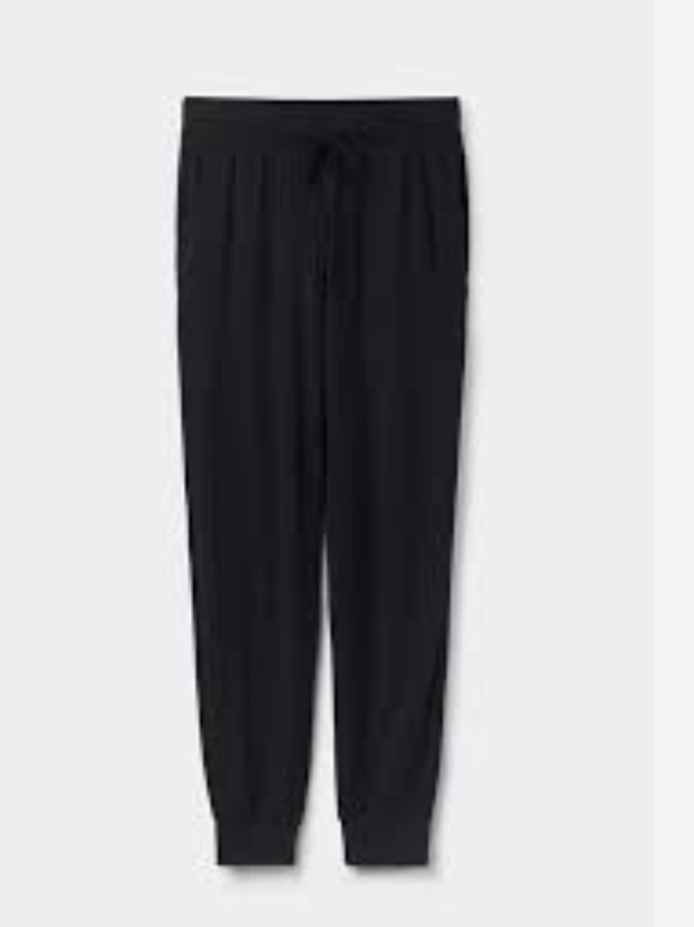 Women's Black Drawstring Jogger Pants Size Small